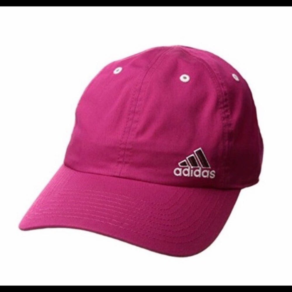 Adidas pink baseball Running Cap